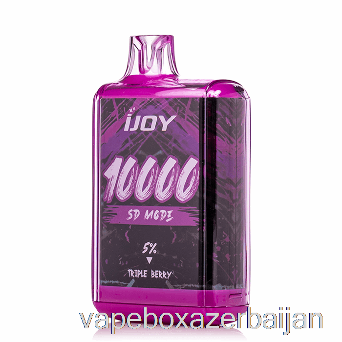 Vape Box Azerbaijan iJoy Bar SD10000 Disposable Triple Berry